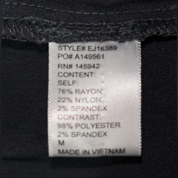 EDEN SOCIETY Holly Contrast Hood Cargo Jacket blue/gray size medium coat - Picture 11 of 13